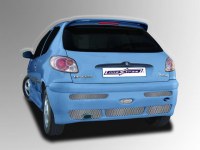 PARE-CHOCS ARRIERE  PEUGEOT 206 CALIBRA
