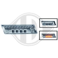 Kit de feux clignotants
04-07 LED/KLARGLAS/CHROM (la paire)