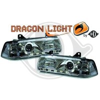 Phare Kit de projecteurs principaux
90-99 H1+H1 KLARGL.CHROM (la paire)