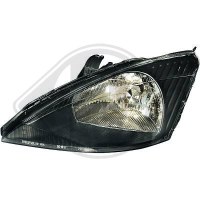 Phare Kit de projecteurs principaux
98-01 H4 SCHWARZ, (la paire)