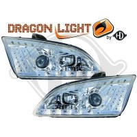 Phare Kit de projecteurs principaux
04-08 KLARGLAS/CHROM (la paire)