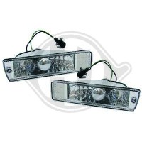 Kit de feux clignotants
84-91 KLARGLAS/CHROM (la paire)
