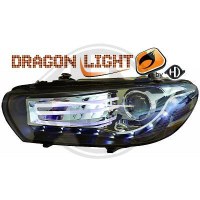 Phare Optique, projecteur principal
08-14 KLARGLAS/SCHWARZ (la paire)