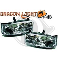 Phare Kit de projecteurs principaux
90-03 KLARGLAS/CHROM (la paire)