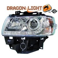 Phare Kit de projecteurs principaux
96-03 KLARGLAS/CHROM (la paire)