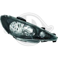 Phare Kit de projecteurs principaux
98-06 KLARGLAS/SCHWARZ (la paire)