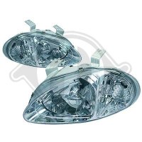 Phare Kit de projecteurs principaux
92-97 KLARGLAS/CHROM (la paire)