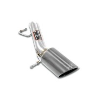 Supersprint 402384 Tube de fuite Gauche Black O120(Suppression du silencieux)