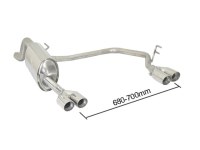 Échappement Ragazzon 1.3 JTDm (66kW) 09/2008>>2010 50.0266.56