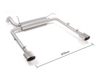Échappement Ragazzon (4 porte / 4 doors) 1.6MJT (88kW) 2016>> 50.0922.10