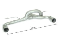 Échappement Ragazzon F20 114d (70kW - N47) 2011>>2015 50. 50.0557.05
