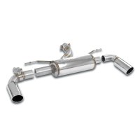 Supersprint 522524 Silencieux arrière Droite O100 - Gauche O100 avec valve
