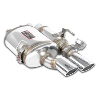 Supersprint 522707 Silencieux arrière 100x75 avec valve