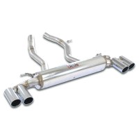 Supersprint 525826 Silencieux arrière Droite OO80 - Gauche OO80 avec valve
