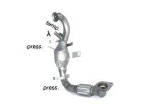Échappement Ragazzon 1.6TDci (85kW) 10/2010>>2015 54.0275.01