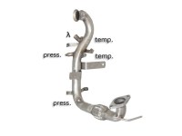 Échappement Ragazzon 1.4TDci (51kW) 2010>>2012 55.0304.00