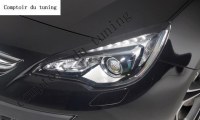  Couvercles de phares Opel Astra J (all models) & Cascada