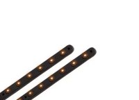 2 BANDES 6 LED AMBRE