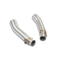 Supersprint 789511 Droite - Gauche Tube adaptateur pour silencieux central d'origine pour catalyseur d'origineSouder à la connexion