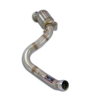 Supersprint 721941 Downpipe Gauche + premier catalyseur métallique 200CPSISuppression les catalyseurs secondaires