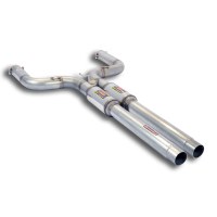 Supersprint 450503 Silencieux central Droite - Gauche avec  "H-Pipe"