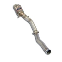 Supersprint 722321 Downpipe Droite + pre-Catalyseur métallique(remplace 2°catalyseur)