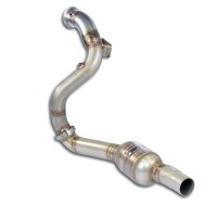 Supersprint 722381 Downpipe Gauche + Catalyseur métallique(remplace pre-catalyseur)