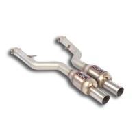 Supersprint 522702 Silencieux avant Droite - Gauche  avec  Catalyseur métallique