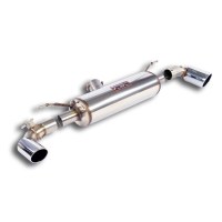 Supersprint 522324 Silencieux arrière Droite O100 - Gauche O100 avec valve