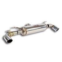 Supersprint 523024 Silencieux arrière Droite O100 - Gauche O10 avec valve