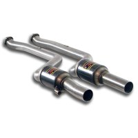 Supersprint 524432 Silencieux avant avec catalyseurs métalliques Droite + Gauche