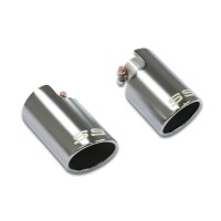 Supersprint 816054 Kit sorties Droite O100 - Gauche O100 finition "Black"