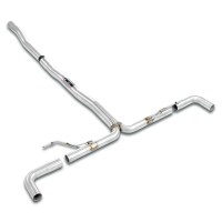 Supersprint 832514 Tube de fuite "Y-Pipe" Droite - Gauche(Suppression du silencieux)