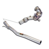 Supersprint 771851 Turbo Descente tube + Metallic WRC 100 CPSI catalyseurPour origine Silencieux central