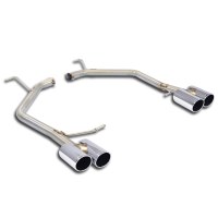 Supersprint 916316 Tube de fuite DroiteOO80 - GaucheOO80(Suppression du silencieux)