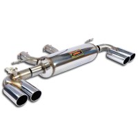 Supersprint 984226 Silencieux arrière Droite OO80 - Gauche OO80 avec valve