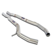 Supersprint 723213 Tube centrals kit Droite - Gauche(Suppression silencieux central d'origine)