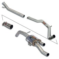 Supersprint 805220 "Cat.-Back" - Body Kit Package, with Racing rear muffler