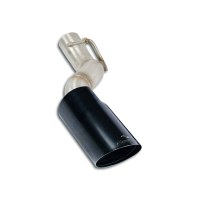 Supersprint 833434 Tube de fuite O90 "Black"(Suppression du silencieux)