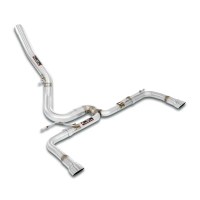 Supersprint 833165 Tube de fuite "Y-Pipe" Droite - Gauche(Suppression du silencieux)