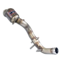Supersprint 723121 Downpipe Droite + pre-Catalyseur métalliqueSuppression les catalyseurs secondaires