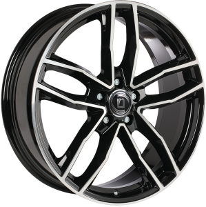 Gianelli D1118 NeroS machined [8x18] ET35 5x112