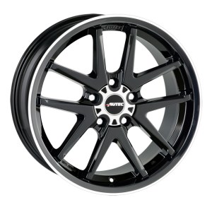 Jantes alu Autec Contest-swp [8.5 x 19] Schwarz poliert -5x120- ET35