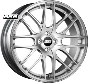 Jantes alu BBS CS 4 Argent [8x18] 4x100 ET38