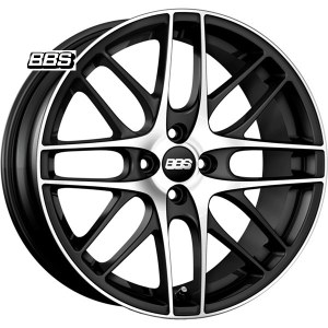 Jantes alu BBS CS 4 Black [8x18] 4x100 ET38
