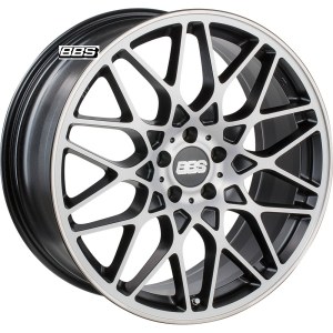 Jantes alu BBS RX-R Noir poli [9x19] 5x120 ET32