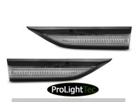 KIT DE FEUX CLIGNOTANTS SIDE DIRECTION BLACK WHITE LED SEQ fits VW T6 15-19 [eclcdt_tec_KBVW11]