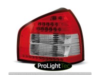 FEUX ARRIERE LED TAIL LIGHTS RED WHITE fits AUDI A3 08.96-08.00 (la paire) [eclcdt_tec_LDAU41]