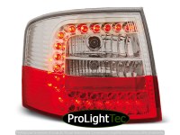 FEUX ARRIERE LED TAIL LIGHTS RED WHITE fits AUDI A6 05.97-05.04 AVANT (la paire) [eclcdt_tec_LDAU51]