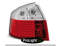 FEUX ARRIERE LED TAIL LIGHTS RED WHITE fits AUDI A4 10.00-10.04 (la paire) [eclcdt_tec_LDAU79]